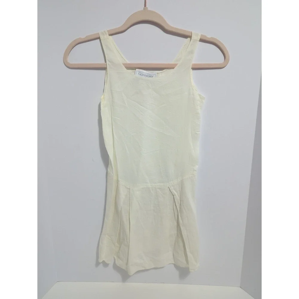 Vintage 80s Gunne Sax Jessica McClintock Girls Dress Prairie L 2 piece sweater